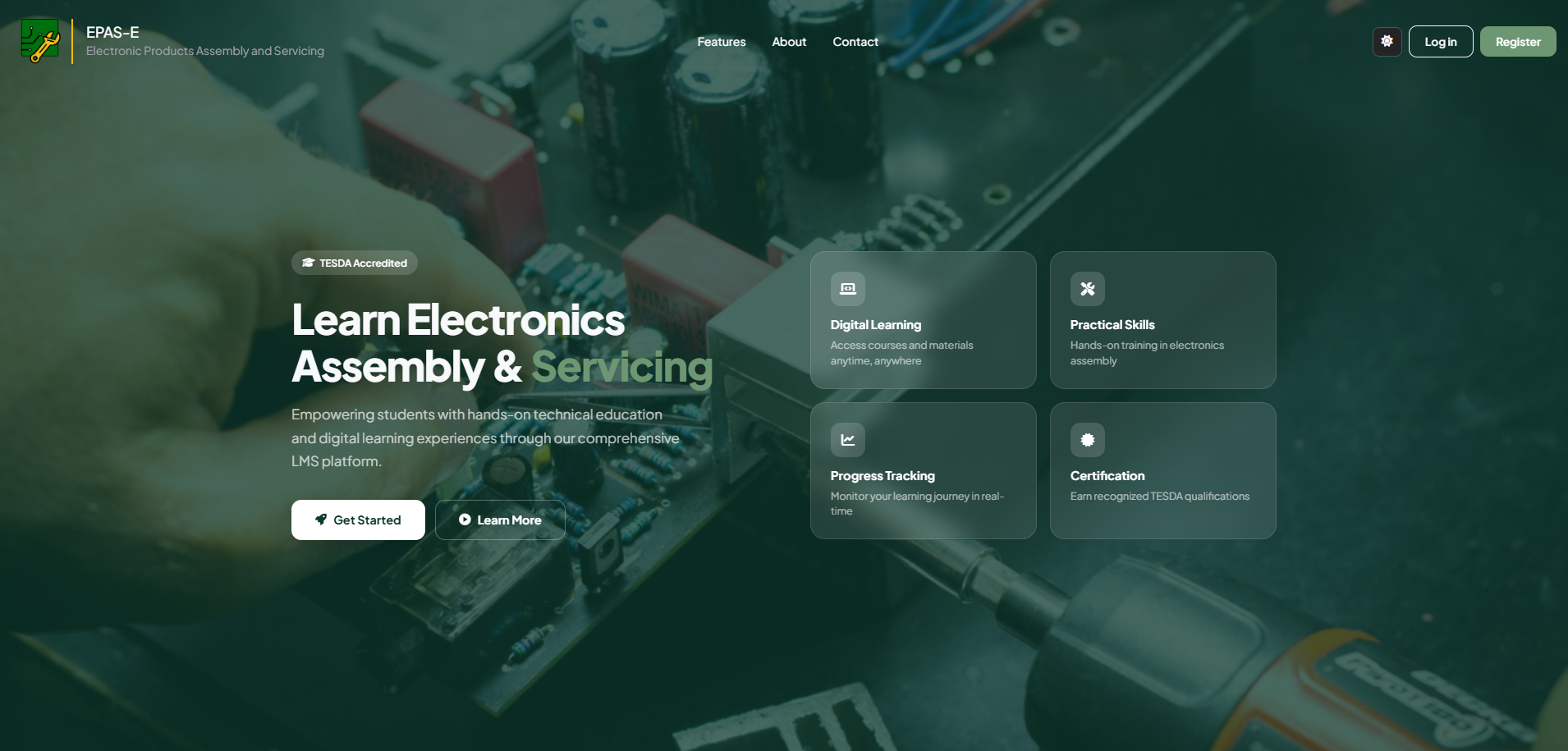 EPAS-E Learning Management System
